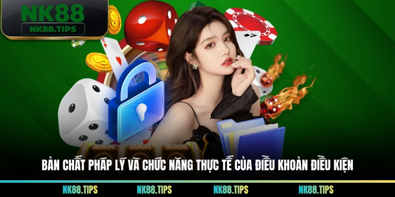Bản chất pháp lý và chức năng thực tế của điều khoản điều kiện