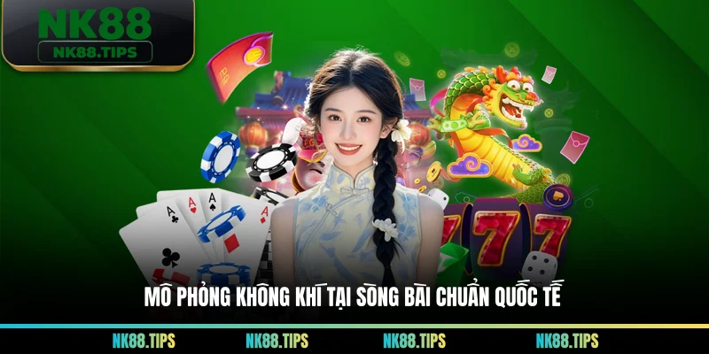 Mô phỏng không khí tại sòng bài chuẩn quốc tế