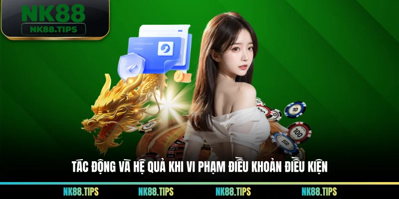 Tác động và hệ quả khi vi phạm điều khoản điều kiện